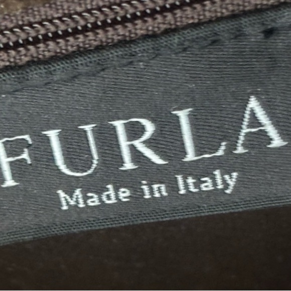 Furla Rich Brown Leather Shoulder /Crossbody mini bag - Picture 7 of 15